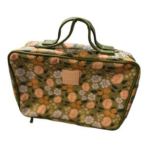 Tender Love + Carry Floral Hanging Toiletry Travel Organizer Cosmetic Bag